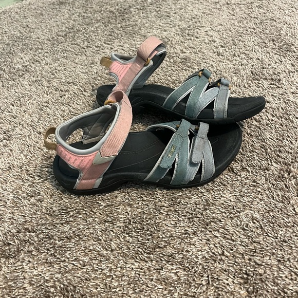 TEVA WOMEN TIRRA LIGHT EARTH MULTI STRAPPY SPORTS SANDALS - Picture 1 of 5